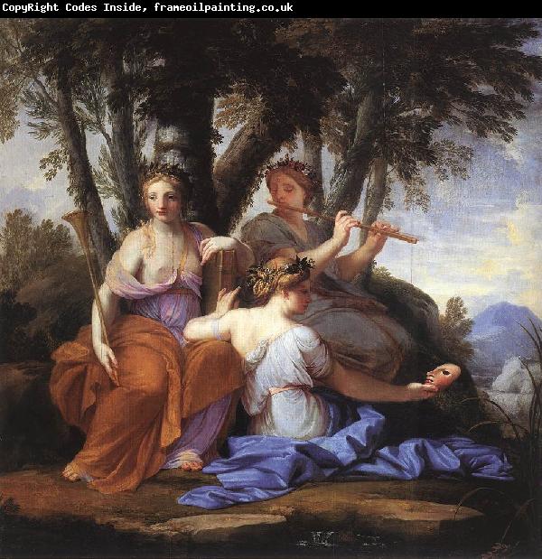 LE SUEUR, Eustache The Muses: Clio, Euterpe and Thalia